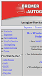 Mobile Screenshot of bremer-autoglas.de